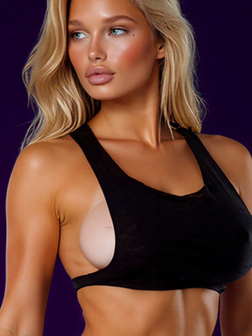 Sexy Crop Top in Feather Weight Jersey